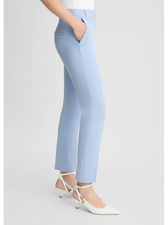 Liu Jo Liu Jo Pantaloni di tessuto CA5367T2200X0647 Celeste Regular Fit