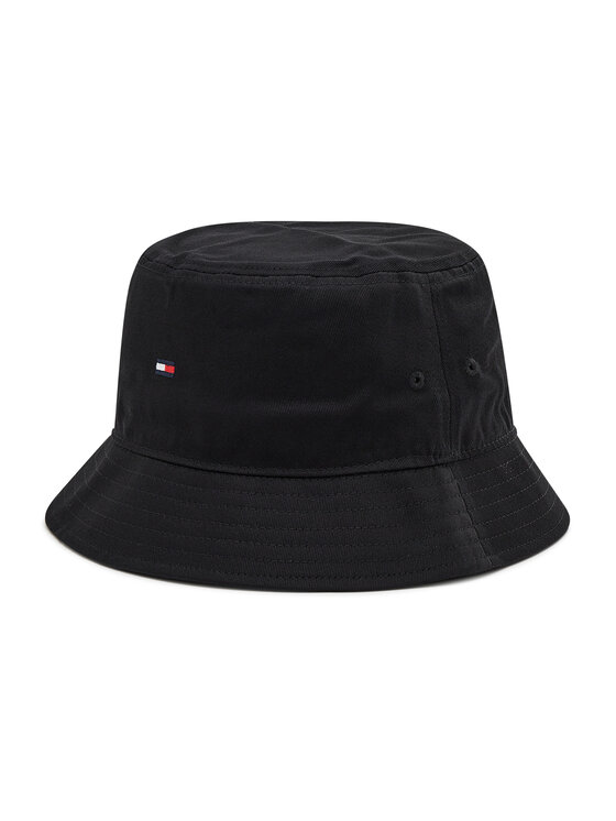 Pălărie Tommy Hilfiger Flag Bucket Hat AM0AM07344 Negru
