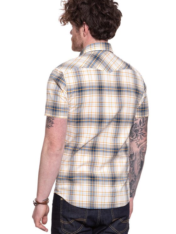 Lee Lee Camicia SS WESTERN Nero Regular Fit