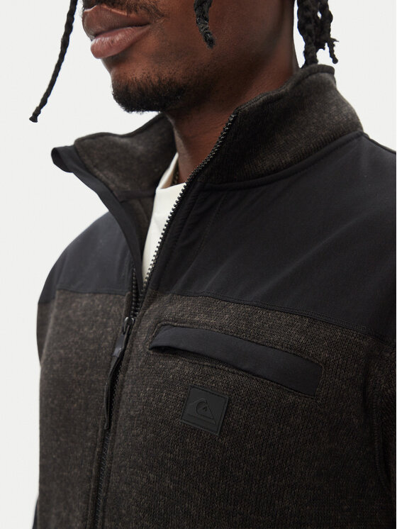 Quiksilver Quiksilver Суитшърт EQYFT05252 Тъмносив Regular Fit