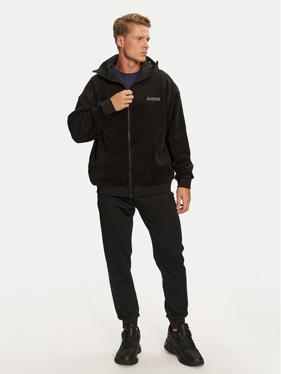 Guess Guess Übergangsjacke Roof Z4BQ26 KCJW0 Schwarz Regular Fit