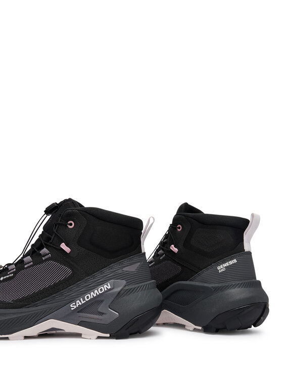 Salomon Salomon Trekkingschuhe Genesis Mid GTX L45409700 Dunkelgrau