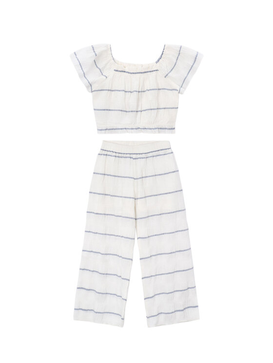 Mayoral Mayoral Set majica i hlače 3593 Écru Regular Fit