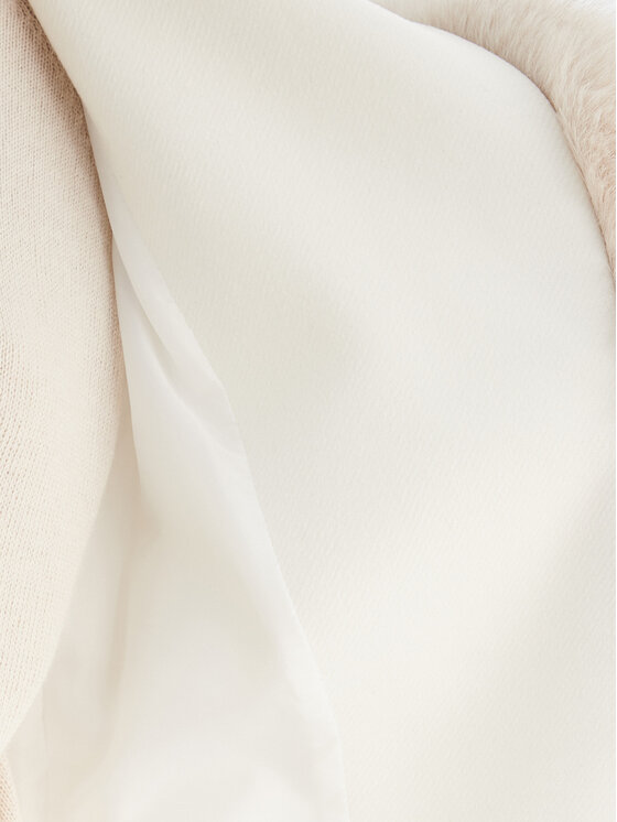 Rinascimento Rinascimento Wintermantel CFC0126714003 Écru Regular Fit