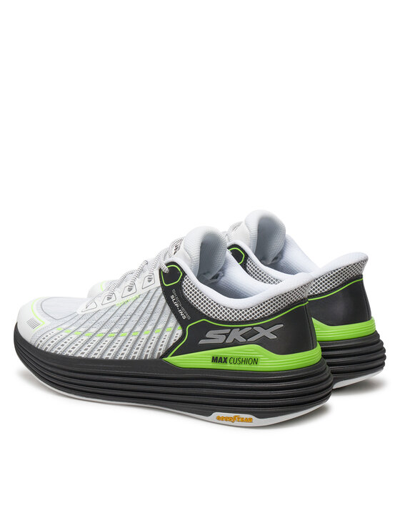 Skechers Skechers Scarpe running Max Cushioning Suspension 220936 Bianco