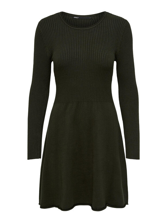 ONLY ONLY Φόρεμα υφασμάτινο 15185761 Πράσινο Regular Fit