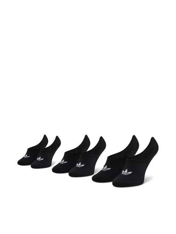 adidas adidas Set 3 parov uniseks stopalk No-Show Socks 3P FM0677 Črna