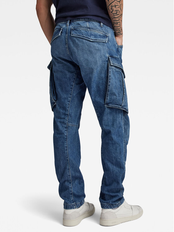 G-Star Raw G-Star Raw Jeans hlače Rovic D23077-D536 Modra Tapered Fit