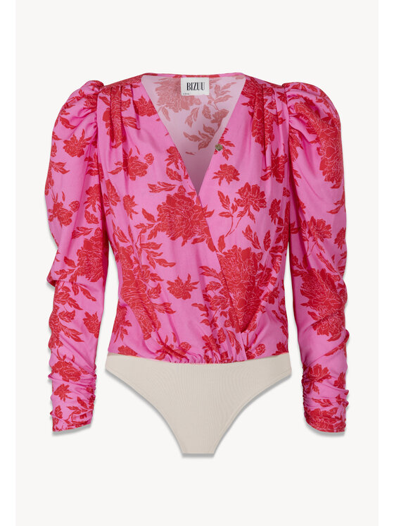 BIZUU BIZUU Body ALIBA FLORAL Růžová Standard Fit