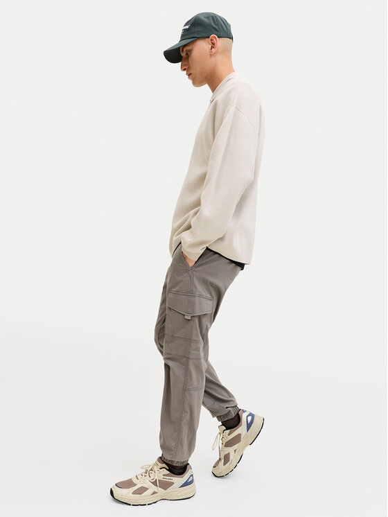 Jack & Jones Jack & Jones Auduma bikses Paul Flake 12139912 Pelēks Regular Fit