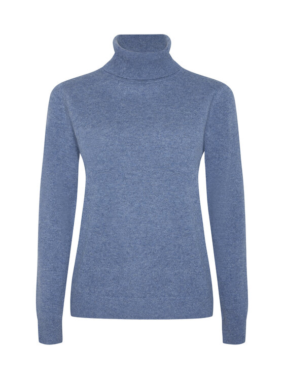 Style Republic Style Republic Golf kaszmiru Niebieski Slim Fit