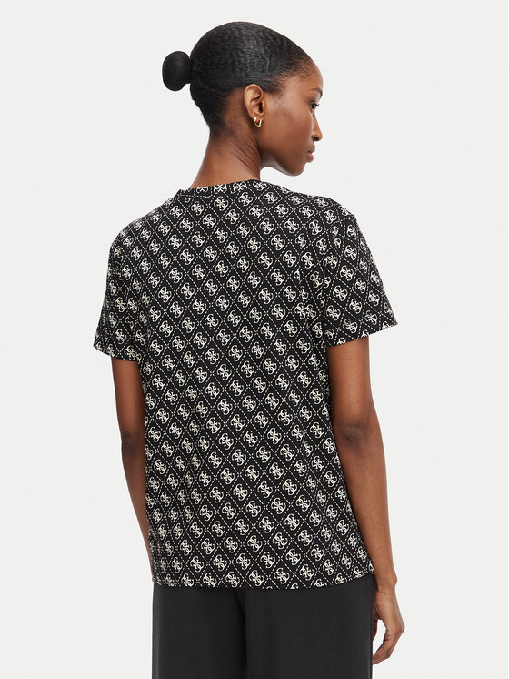 Guess Guess T-Shirt V5BI14 I3Z14 Černá Regular Fit