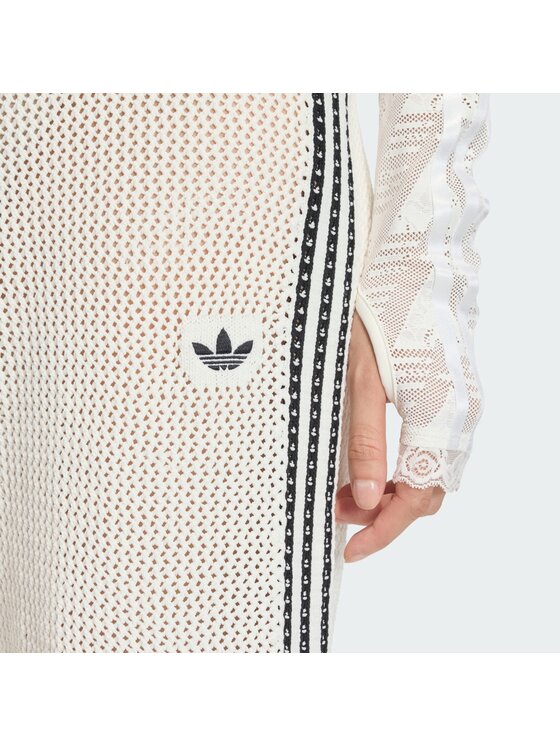 adidas adidas Трикотажні штани Firebird KC6493 Білий Regular Fit