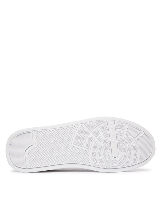 Tommy Hilfiger Tommy Hilfiger Sneakersy Th Court Knit FM0FM05823 Biela