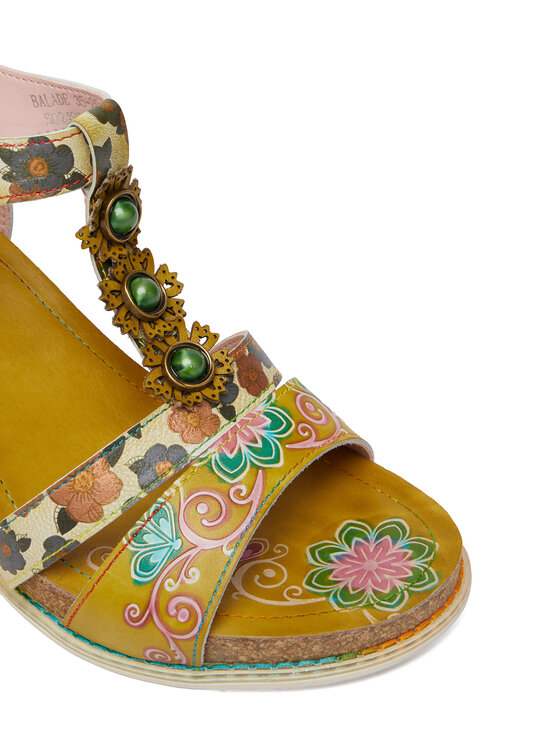 Laura Vita Laura Vita Босоніжки Balade 35 Жовтий