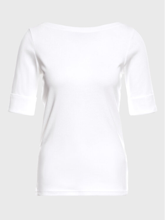 LAUREN RALPH LAUREN Lauren Ralph Lauren Bluse 200654963 Weiß Regular Fit