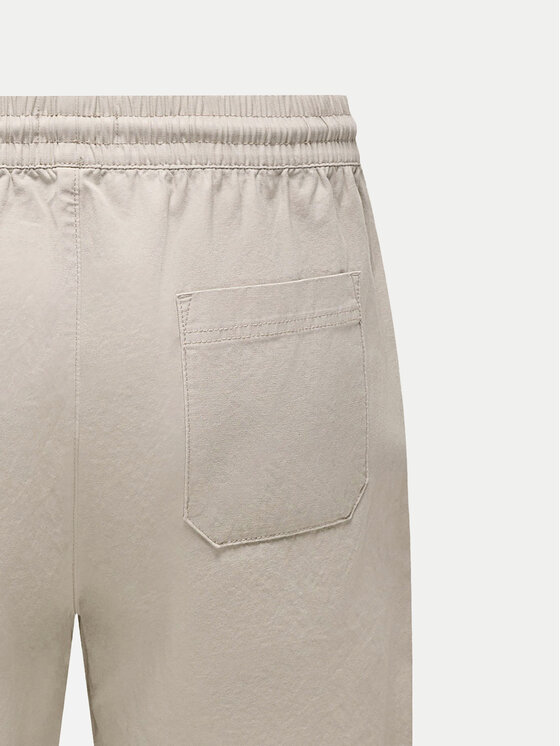 Only & Sons Only & Sons Szorty materiałowe Tel 22027949 Beżowy Regular Fit