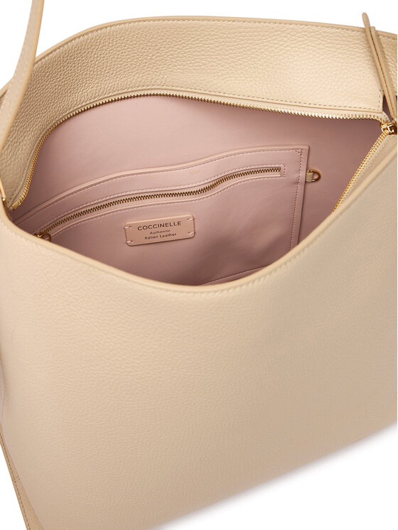 Coccinelle Coccinelle Borsetta U4K Coccinelle C-Me Lock E1 U4K 13 01 01 Beige
