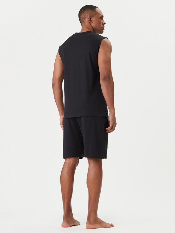 Guess Guess Pijama U6GX02 KCAM1 Negru Regular Fit