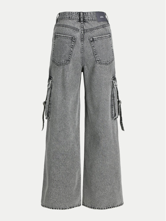 JJXX JJXX Jeans hlače Tokyo 12267831 Siva Wide Leg