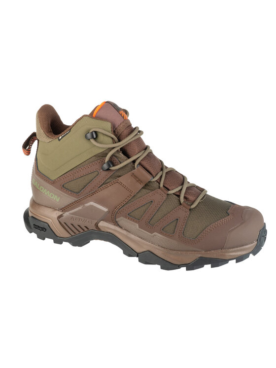 Buty wspinaczkowe Salomon, Rozmiar 43/1/3, Zielone, Salomon X Ultra Tracker GTX