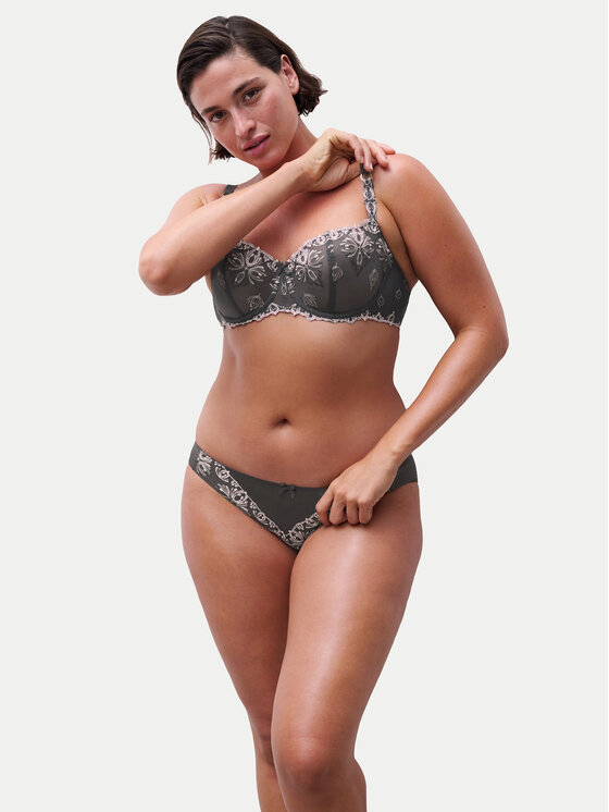 Chantelle Chantelle Reggiseno Balconette Champs Élysées C26050 Grigio