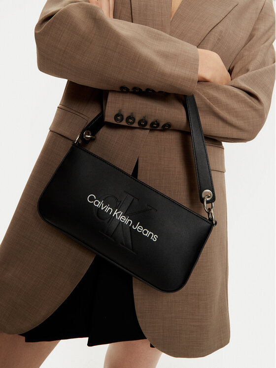 Calvin Klein Jeans Calvin Klein Jeans Käekott Sculpted Shoulder Pouch25 Mono K60K610679 Must