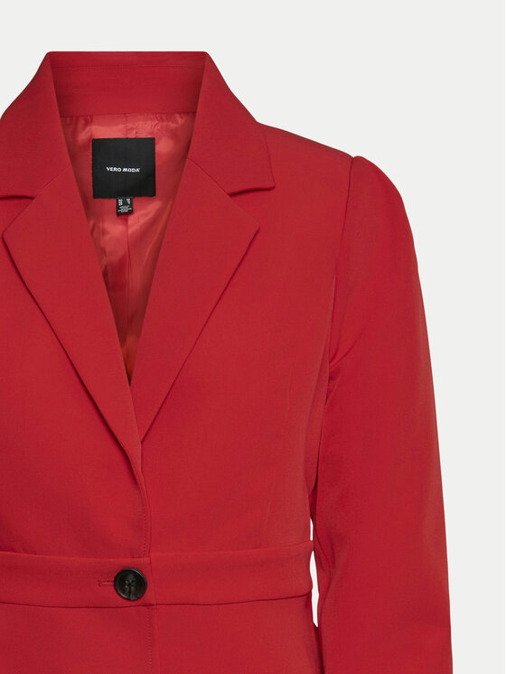 Vero Moda Vero Moda Sakko Tahina 10318703 Rot Slim Fit