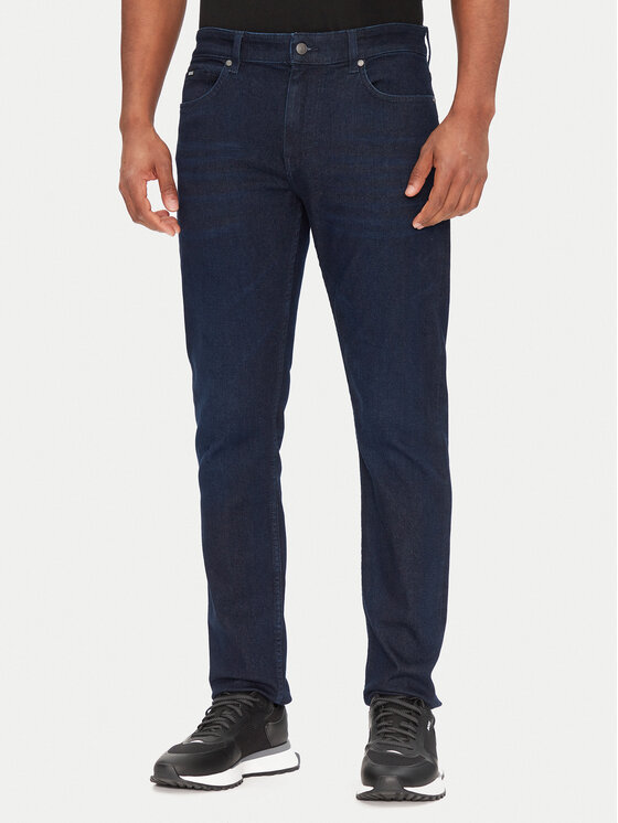 BOSS BOSS Blugi H-Delaware 50523239 Bleumarin Slim Fit