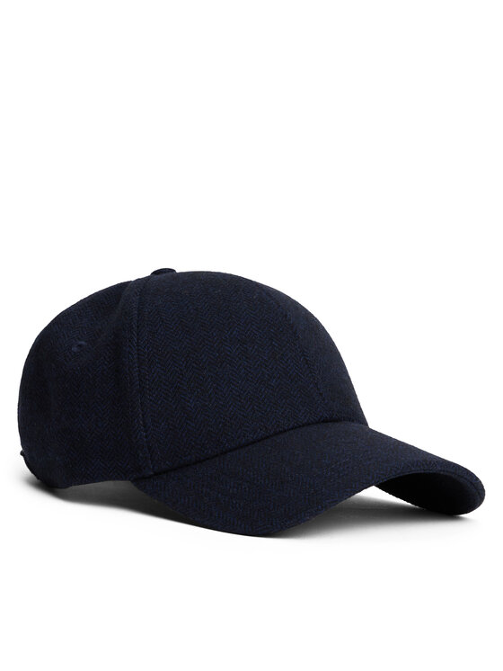 Tommy Hilfiger Tommy Hilfiger Baseball sapka Th Flag Herringbone 6 Panel Cap AM0AM13784 Sötétkék