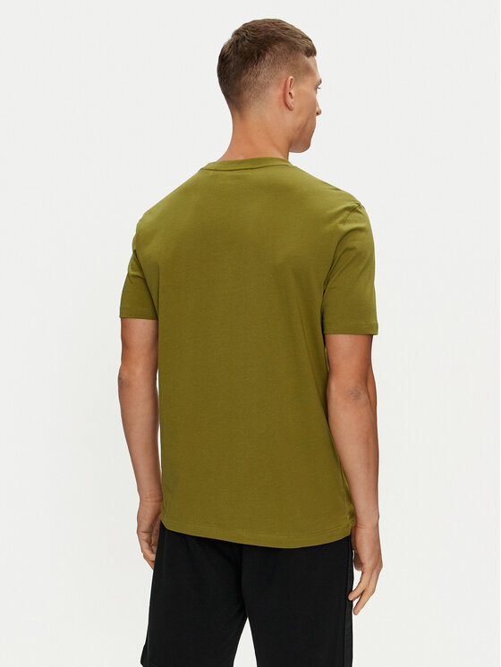 HUGO Hugo T-shirt Dulivio 50467556 Zelena Regular Fit