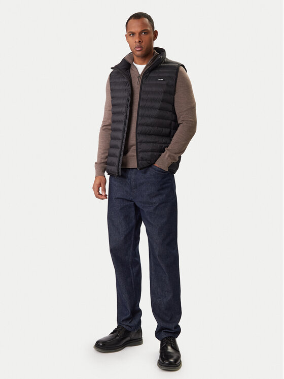 Calvin Klein Calvin Klein Γιλέκο LV04LC509G Μαύρο Regular Fit