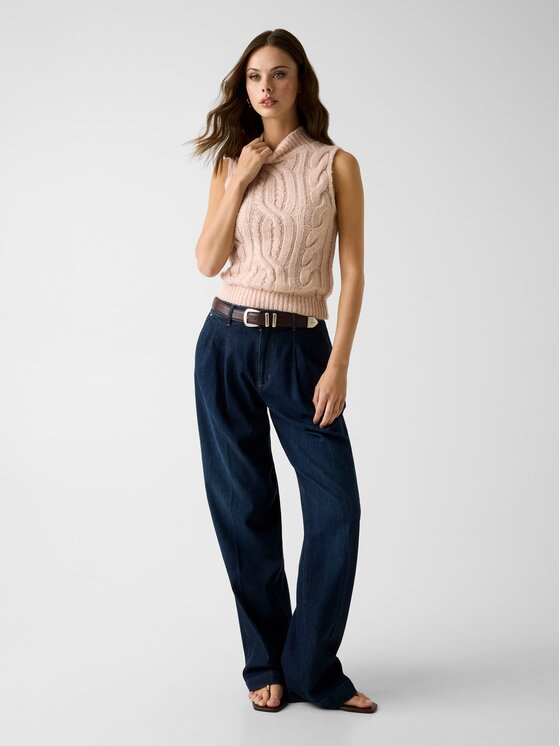 Guess Guess Svetr 181977 Růžová Classic Fit