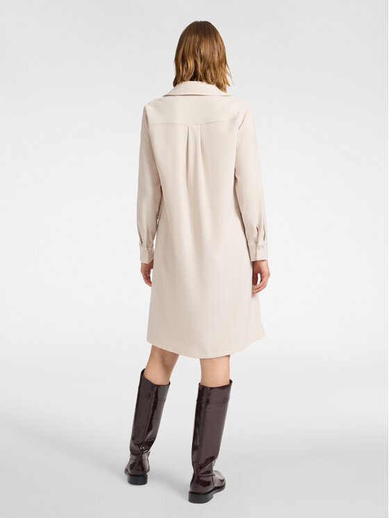 Elena Mirò Elena Mirò Vestito da giorno 7445P000250N021 Bianco Regular Fit