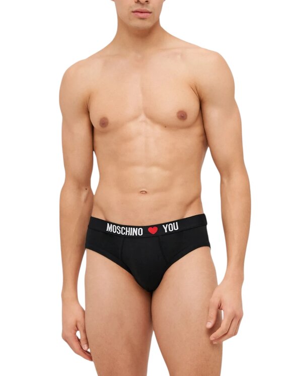 MOSCHINO MOSCHINO Set di slip classici 2pack moschino love Multicolore