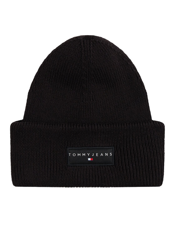 Tommy Jeans Tommy Jeans Σκούφος Tjm Linear Beanie AM0AM13666 Μαύρο