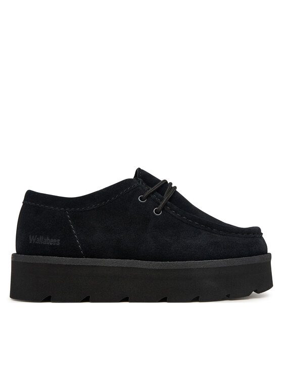 Clarks Pantofi Meare Walla. 26183983 Negru