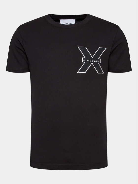 Richmond X Richmond X T-shirt UMA23010TS Nero Regular Fit