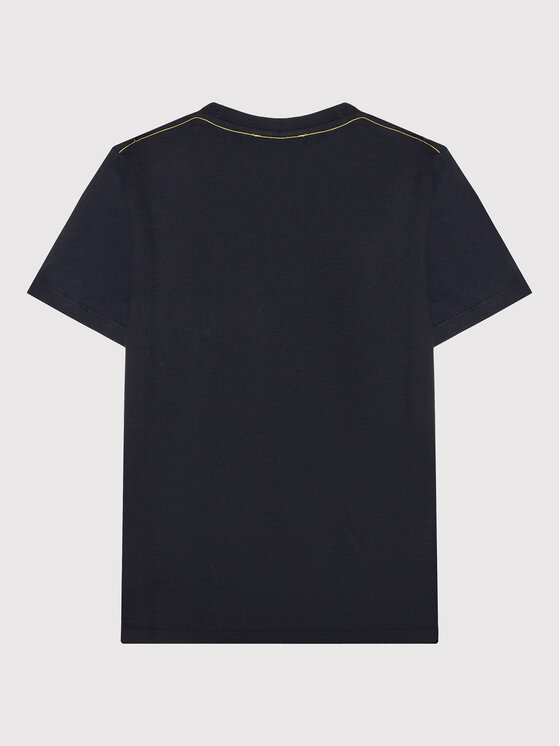 T-shirt W25506 S Blu scuro Regular Fit