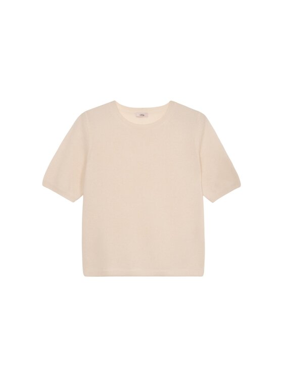 Oltre Oltre Maglione M368E001935N002 Bianco Slim Fit