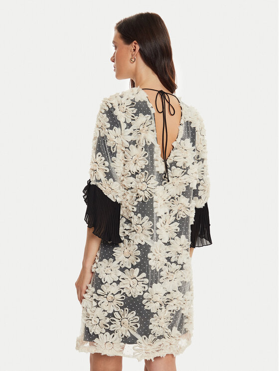 Bruuns Bazaar Bruuns Bazaar Abito da cocktail Adali BBW4054 Écru Regular Fit