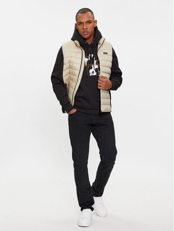 Calvin Klein Calvin Klein Liemenė K10K108292 Smėlio Regular Fit