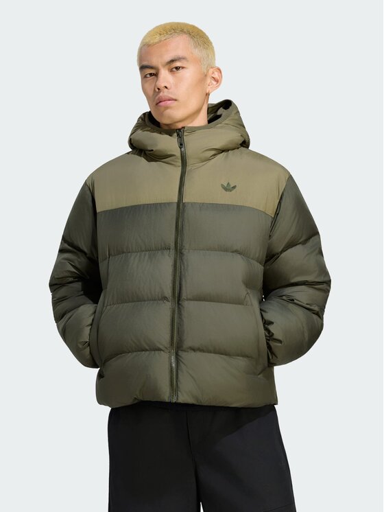 adidas adidas Kurtka przejściowa 169940 Zielony Regular Fit