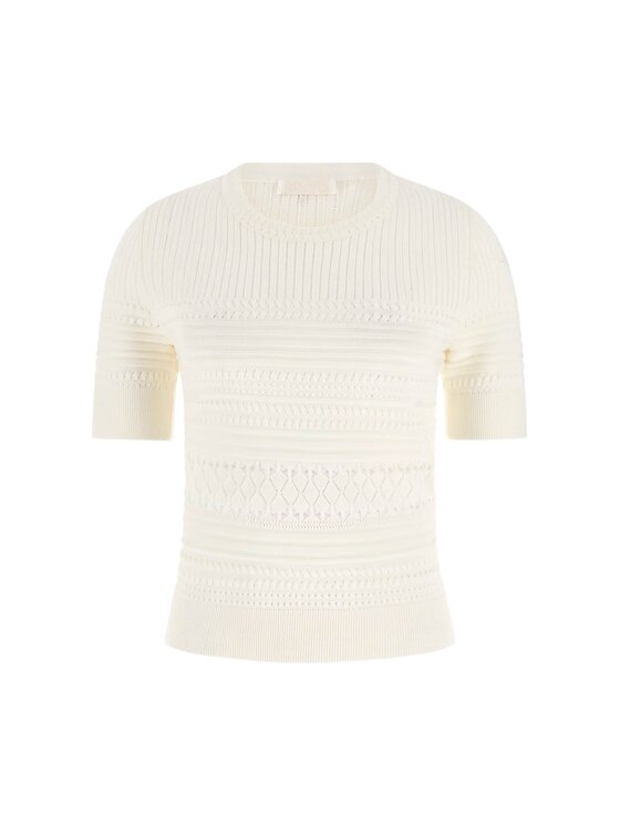 Guess Guess Svetr 182028 Bílá Classic Fit