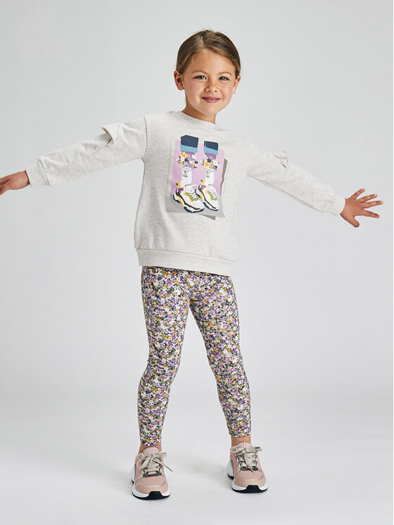 Completo felpa e leggings 4742 Multicolore Regular...