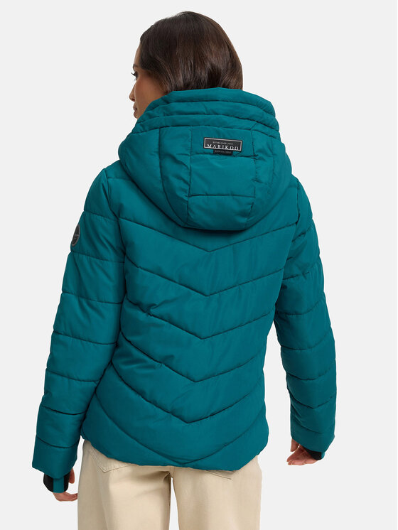 Marikoo Marikoo Kurtka zimowa Samuiaa XVI Zielony Regular Fit