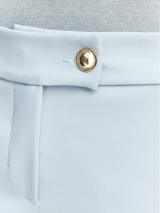 Rinascimento Rinascimento Hlače iz tkanine CFC0128638003 Svetlo modra Slim Fit