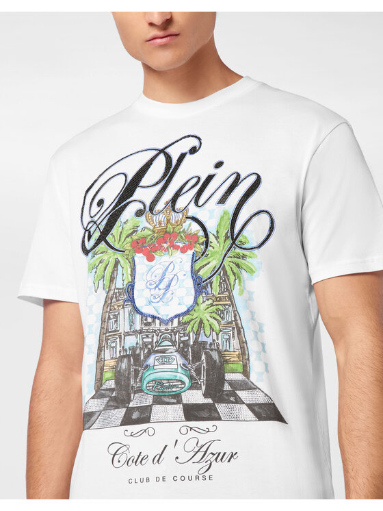 PHILIPP PLEIN PHILIPP PLEIN T-Shirt 24937 Bílá Regular Fit