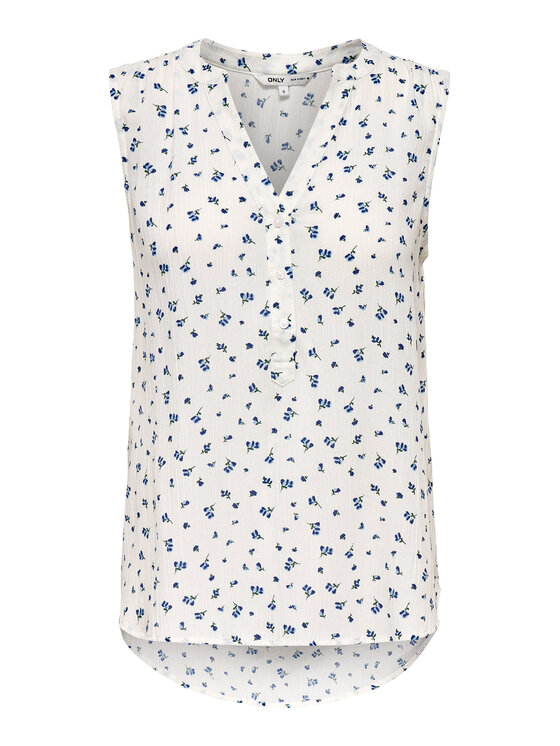 ONLY ONLY Blusa Jette 15348709 Bianco Regular Fit