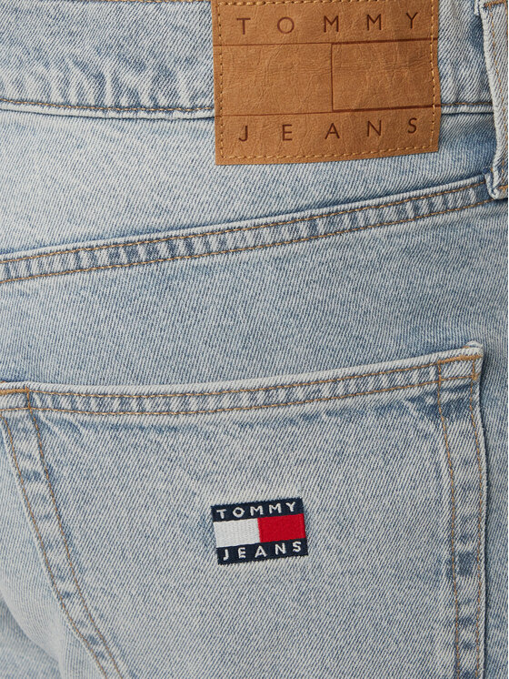Tommy Jeans Tommy Jeans Kratke traperice Otis DM0DM23379 Svijetlo plava Regular Fit